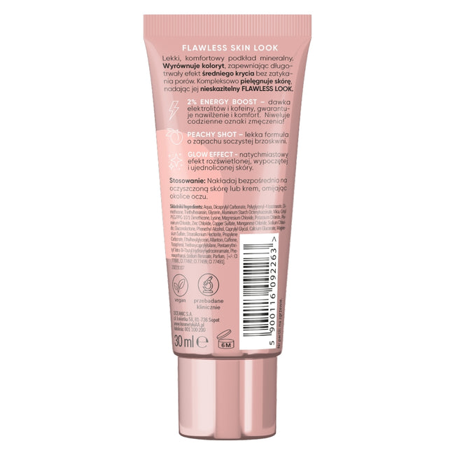 AA YOU.mmy Skin Peach Flawless Foundation podkład mineralny 30ml