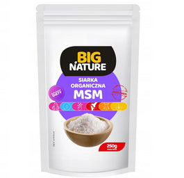 Big Nature MSM Siarka Organiczna suplement diety 250g