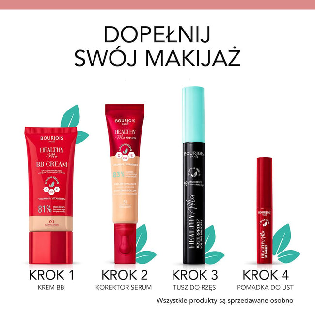 Bourjois Healthy Mix kryjący krem BB z kompleksem witamin
