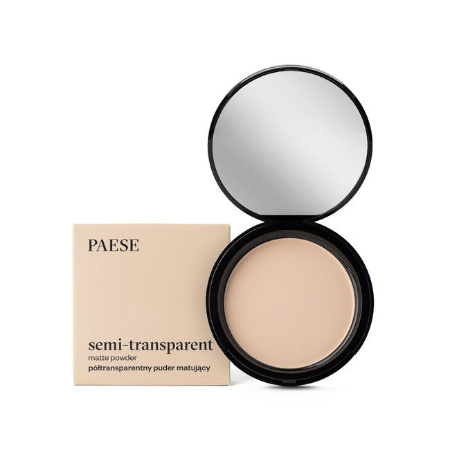 Paese Semi-Transparent Matte Powder półtransparentny puder matujący
