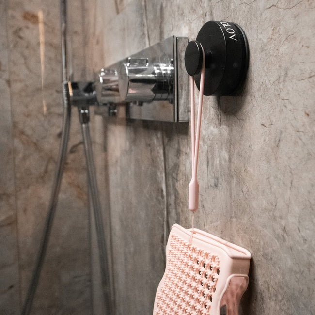 Glov Hookie Pookie silny zasysający haczyk łazienkowy Black