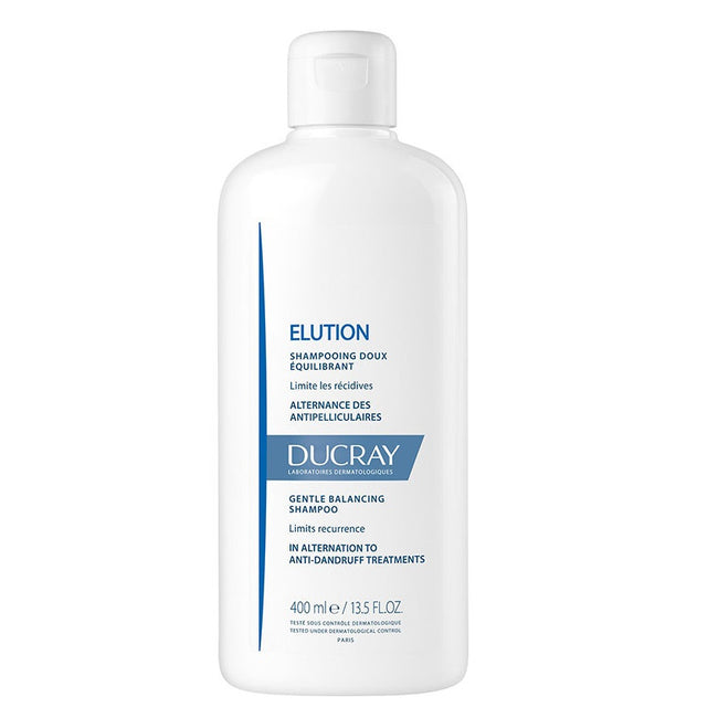 DUCRAY Elution delikatny szampon przywracający równowagę skórze głowy 400ml