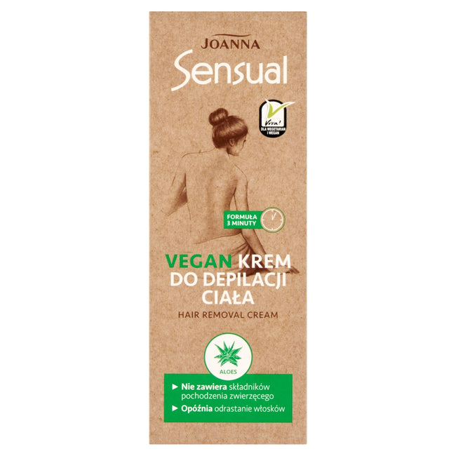 Joanna Sensual Vegan krem do depilacji ciała 100g