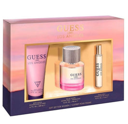 Guess 1981 Los Angeles Women zestaw woda toaletowa spray 100ml + balsam do ciała 200ml + woda perfumowana spray 15ml