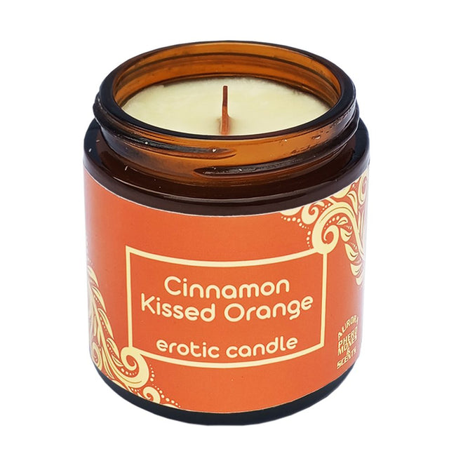 AURORA Erotic Candle erotyczna świeca zapachowa Cinnamon Kissed Orange