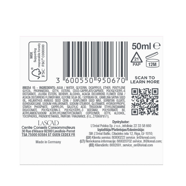 MIXA Hyalurogel Noc nawilżający krem-maska na noc 50ml