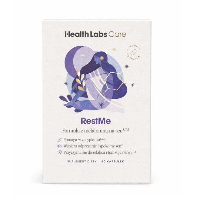 HealthLabs RestMe suplement diety 60 kapsułek