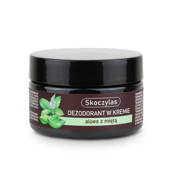 Skoczylas Dezodorant w kremie aloes z miętą 60ml