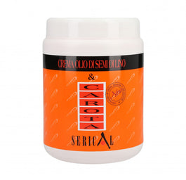 Kallos Serical Crema Olio Di Semi Di Lino Carota maska do włosów z wyciągiem z marchwi 1000ml