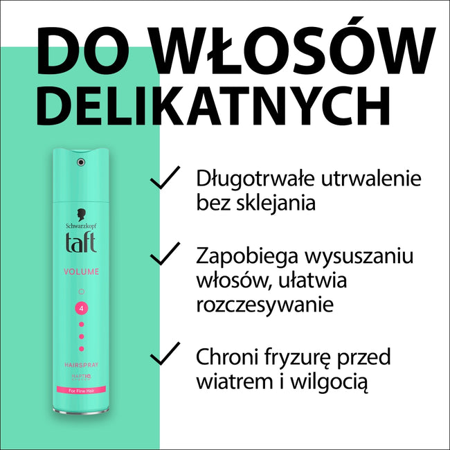 Taft Volume lakier do włosów 250ml