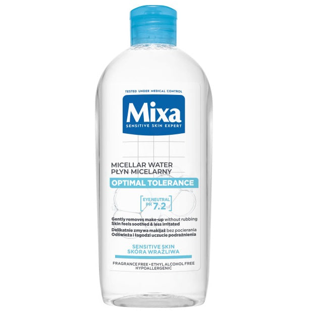 MIXA Optymalna Tolerancja płyn micelarny do skóry wrażliwej 400ml