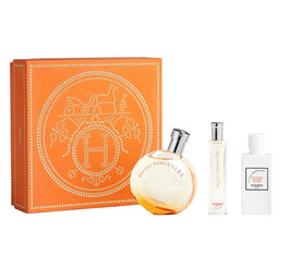 Hermes Eau Des Merveilles zestaw woda toaletowa spray 50ml + woda toaletowa spray 15ml + balsam do ciała 40ml