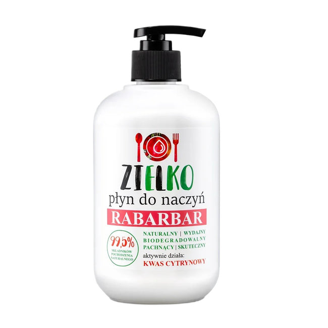 Zielko Płyn do mycia naczyń Rabarbar 500ml