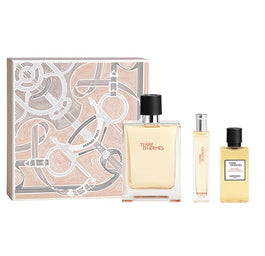 Hermes Terre D'Hermes zestaw woda toaletowa spray 100ml + woda toaletowa spray 15ml + żel pod prysznic 40ml