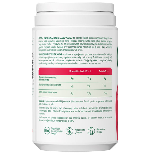 Colon Crunchy suplement diety w proszku Strawberry 150g