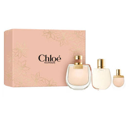Chloe Nomade zestaw woda perfumowana spray 75ml + miniatura wody perfumowanej spray 5ml + balsam do ciała 100ml