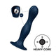Satisfyer Double Ball-R dildo z kulkami gejszy Dark Blue