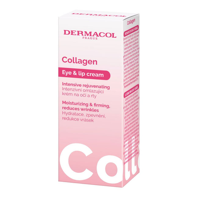 Dermacol Collagen Eye & Lip intensywnie odmładzający krem pod oczy i do ust 15ml