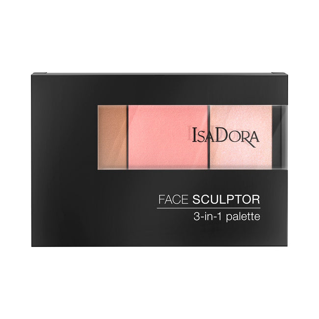 Isadora Face Sculptor 3-in-1 Palette paleta modelująca