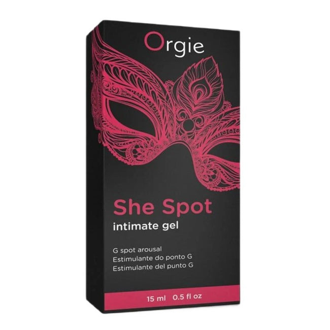 Orgie She Spot Intimate Gel żel intymny pobudzający punkt G z efektem wibracji i mrowienia 15ml