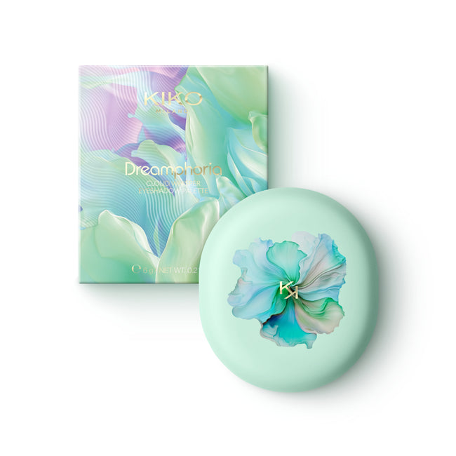 KIKO Milano Dreamphoria Cloud Whisper Eyeshadow Palette paleta cieni do powiek o matowych i metalicznych wykończeniach