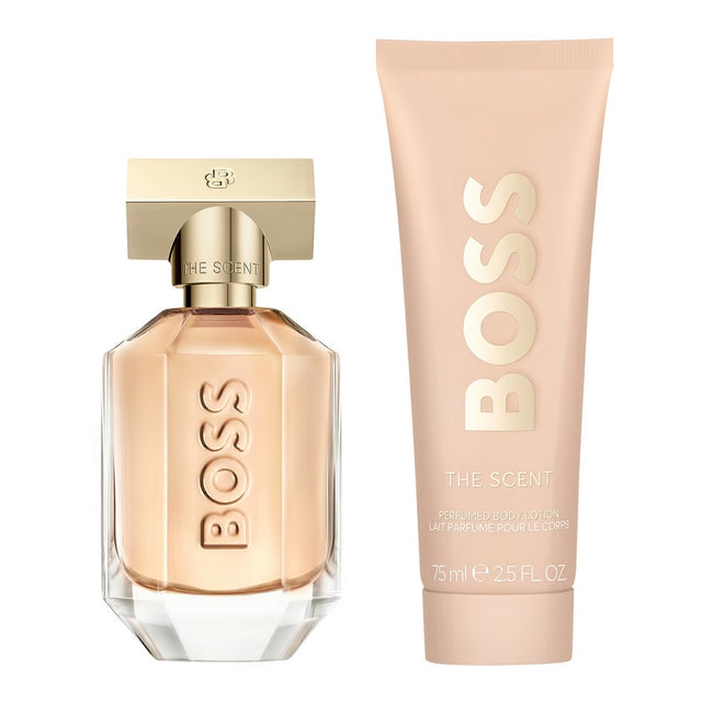 Hugo Boss The Scent For Her zestaw woda perfumowana spray 50ml + balsam do ciała 75ml