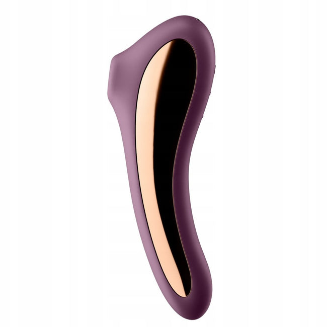 Satisfyer Dual Kiss stymulator łechtaczki i punktu G Wine Red