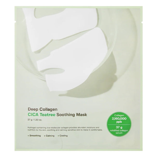 Sungboon Editor Deep Collagen Cica Teatree Soothing Mask hydrożelowa maska wyciszająca 37g