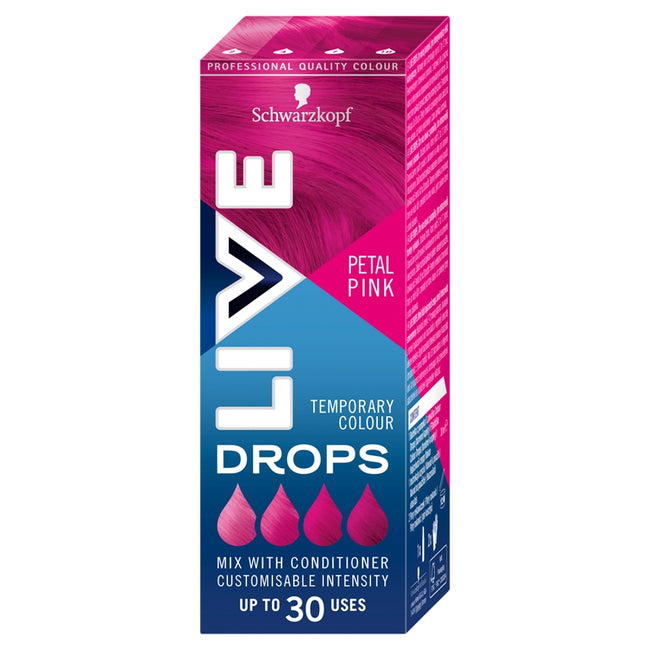 Schwarzkopf Live Drops krople do nietrwałej koloryzacji włosów