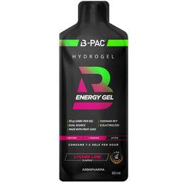 AronPharma B-PAC Energy Gel żel energetyczny z kofeiną Lychee Lime 60ml