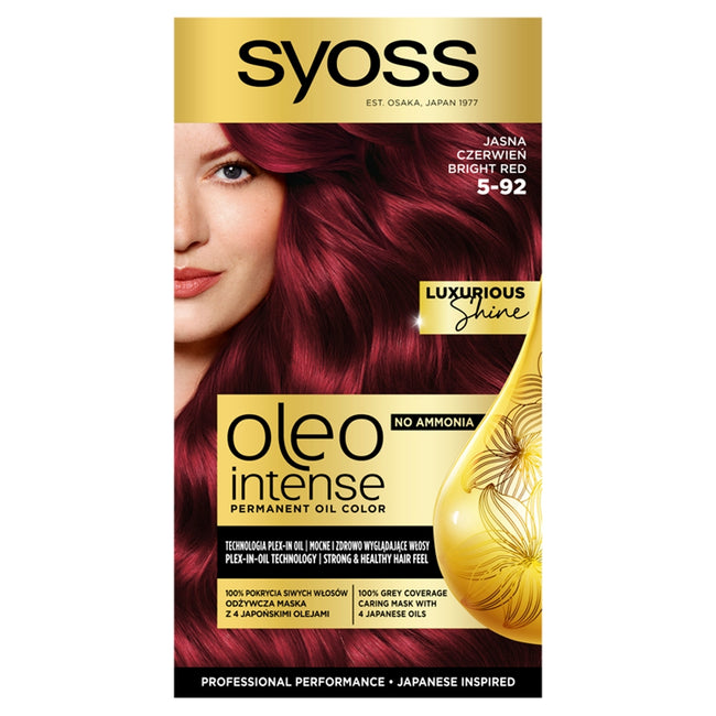 Syoss Oleo Intense farba do włosów trwale koloryzująca z olejkami