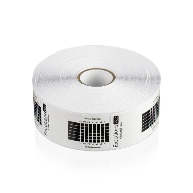 Excellent PRO Classic Nail Form szablony do przedłużania paznokci 500szt