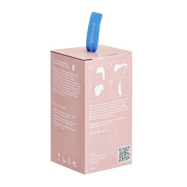 Glov Ultrachłonny pielęgnacyjny turban do włosów Blue