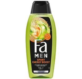 Fa Men Sport Energy Boost żel pod prysznic z formułą 3w1 o zapachu guarany i żeń-szenia 400ml