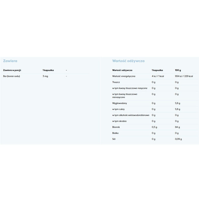 Osavi Bor 3mg suplement diety 60 kapsułek
