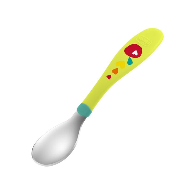 Chicco Metal Cutlery sztućce metalowe 18m+ Neutral