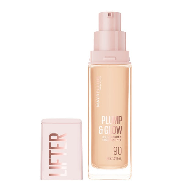 Maybelline Lifter Plump & Glow podkład rozświetlający