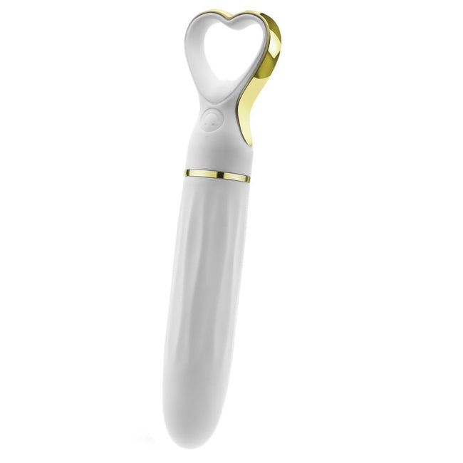 Blush Delice Heartthrob Silicone Bullet Vibrator wibrator z rączką w kształcie serca Whithe Bouquet