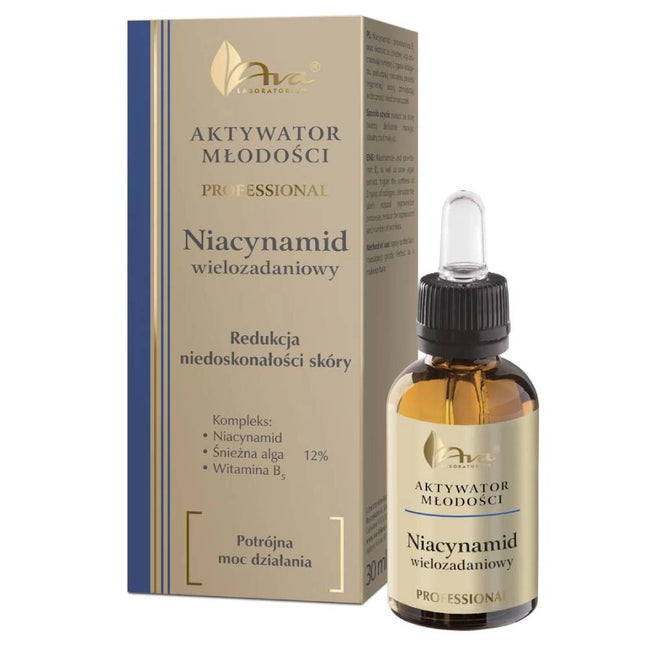 Ava Laboratorium Aktywator Młodości niacynamid wielozadaniowy 30ml