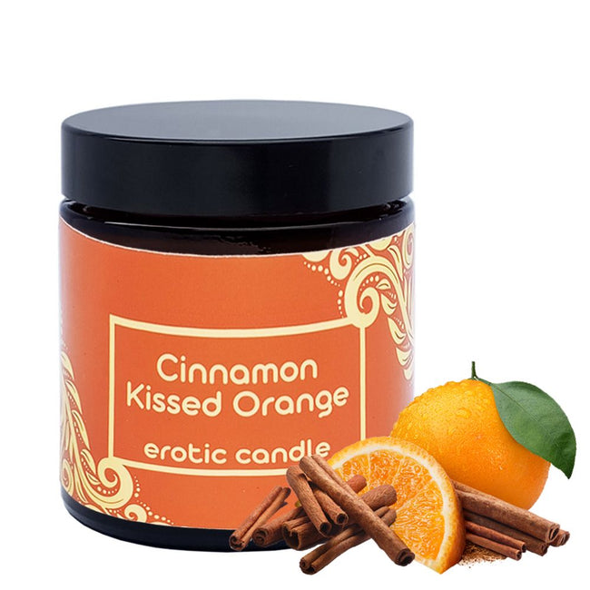 AURORA Erotic Candle erotyczna świeca zapachowa Cinnamon Kissed Orange