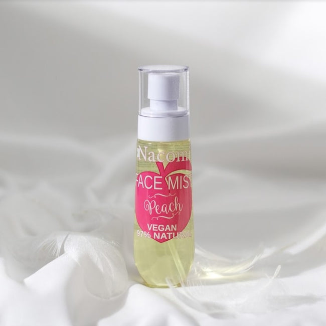 Nacomi Face Mist mgiełka do ciała i twarzy o zapachu brzoskwini 80ml