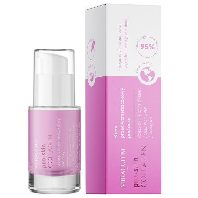 Miraculum Pro-Skin Collagen przeciwzmarszczkowy krem pod oczy 15ml