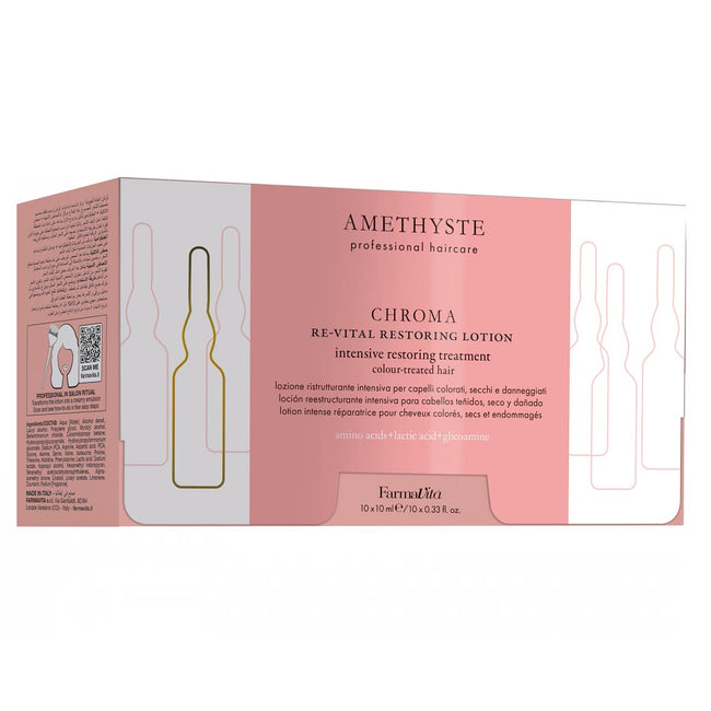 Farmavita Amethyste Chroma lotion odbudowujący 10x10ml