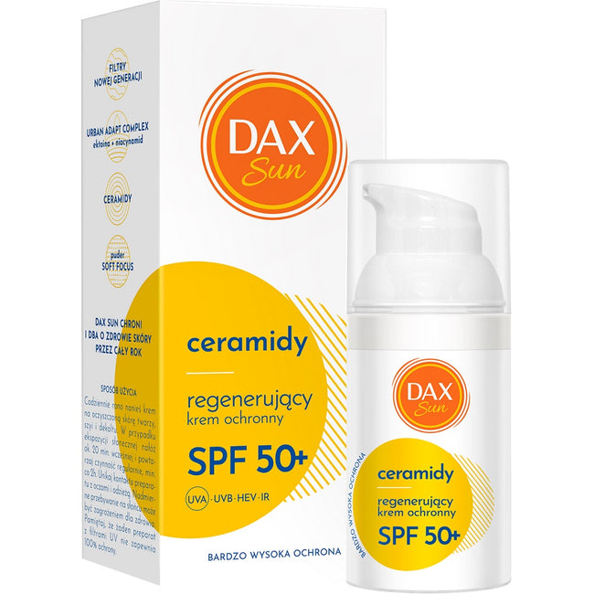 Dax Sun Regenerujący krem ochronny z ceramidami SPF50+ 30ml