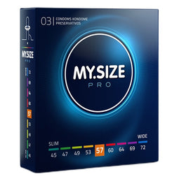 MY.SIZE PRO Condoms prezerwatywy 57mm 3szt