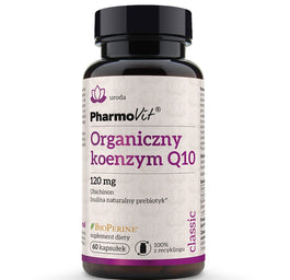 Pharmovit Organiczny koenzym Q10 suplement diety 60 kapsułek
