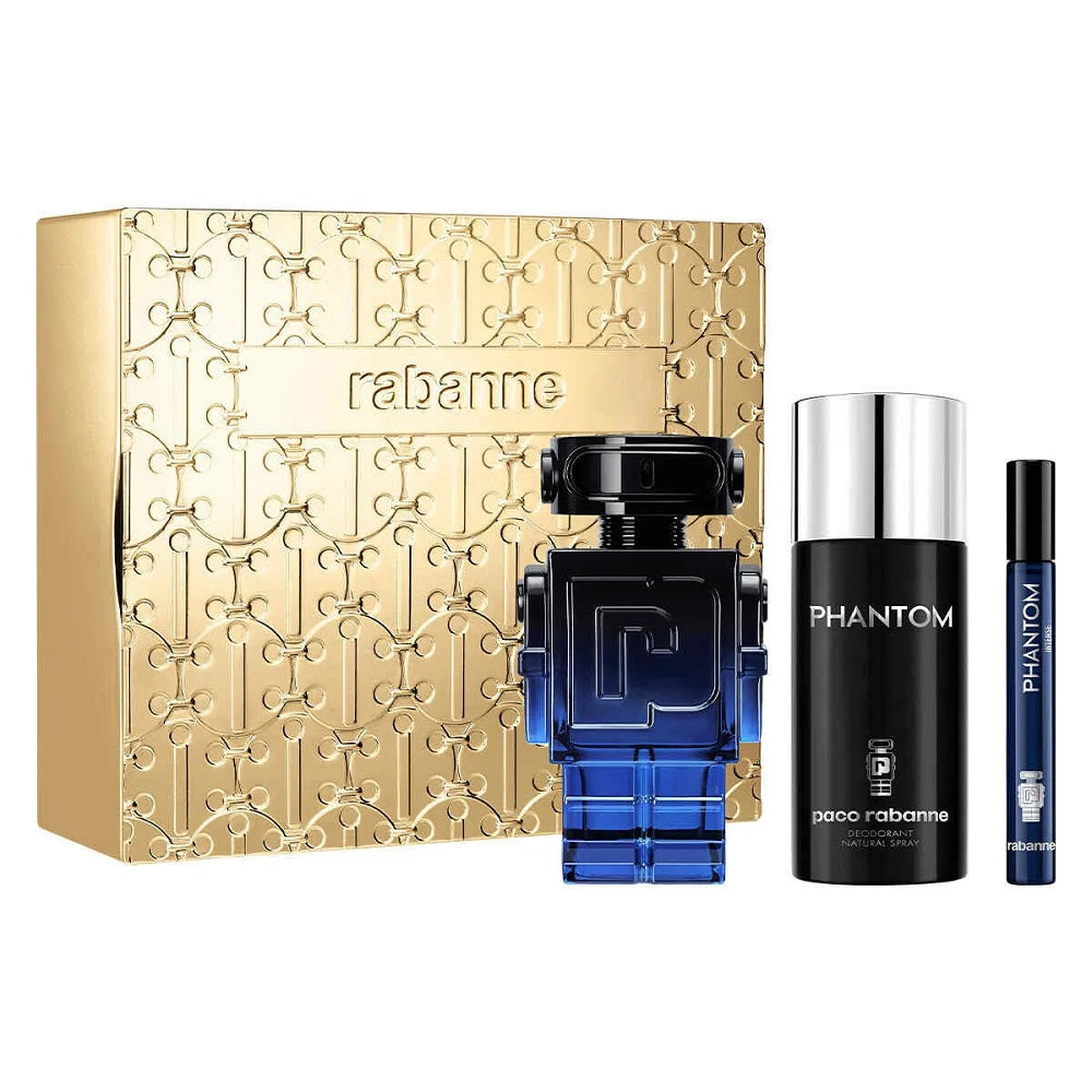 paco rabanne phantom intense woda perfumowana 100 ml   zestaw 