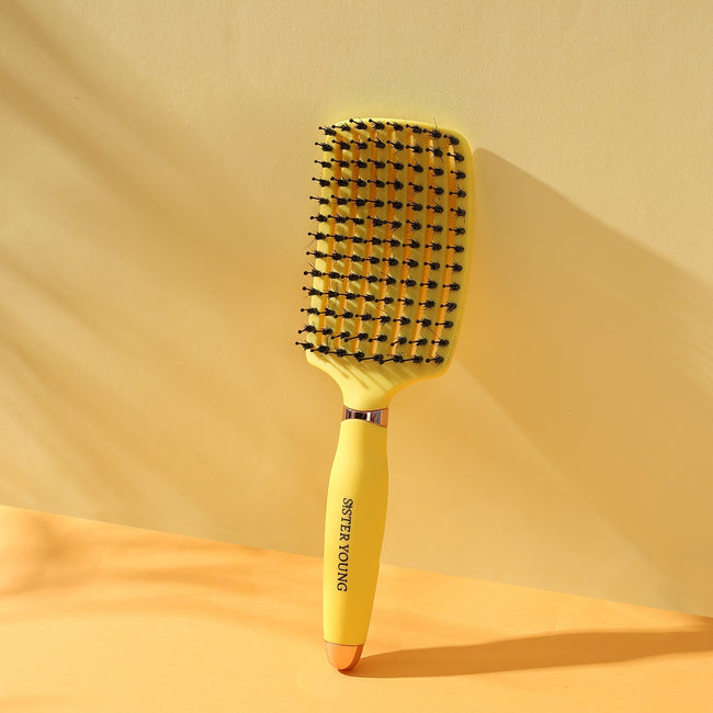 Sister Young Ovia Hair Brush szczotka do włosów z włosiem dzika Lemon