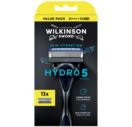 Wilkinson Hydro 5 Skin Hydration maszynka do golenia z 5 ostrzami i 13 wkładów