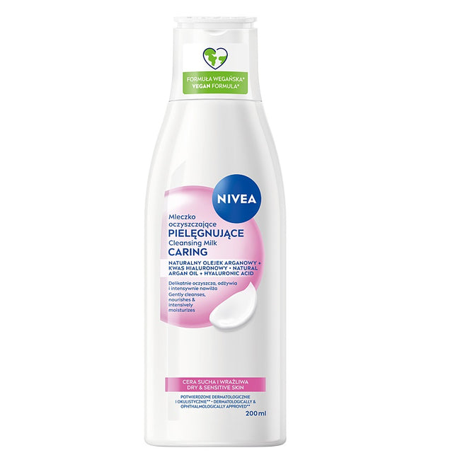 Nivea Pielęgnujące mleczko oczyszczające 200ml